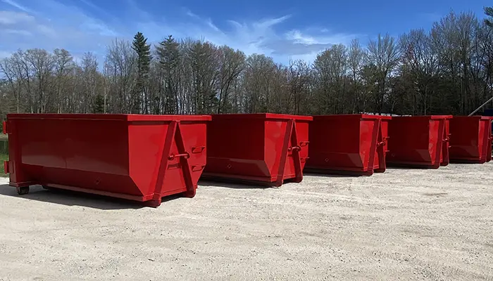 15-yard dumpster